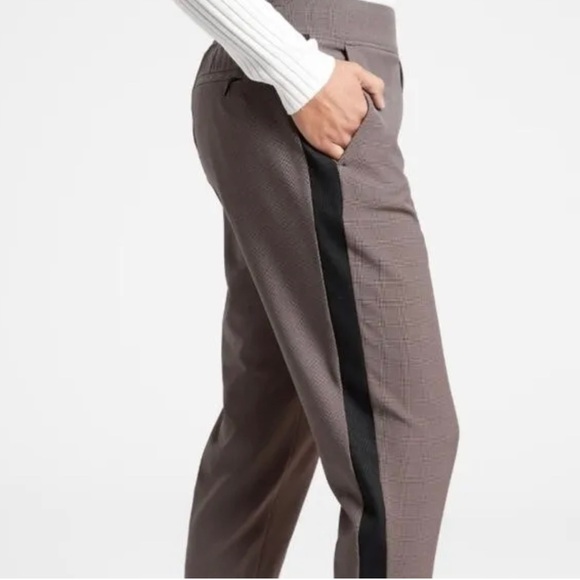 Athleta suit plaid stretch pant. Sz 4 - Picture 1 of 12